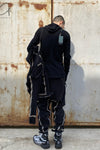 Boris Bidjan Saberi stitched object dyed casual pants AW21 P9.1 ST F0406C